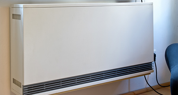 modern electric heater mounted on wall with minimalist design ideal for 7 heating solutions